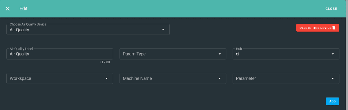 Create Combo Param