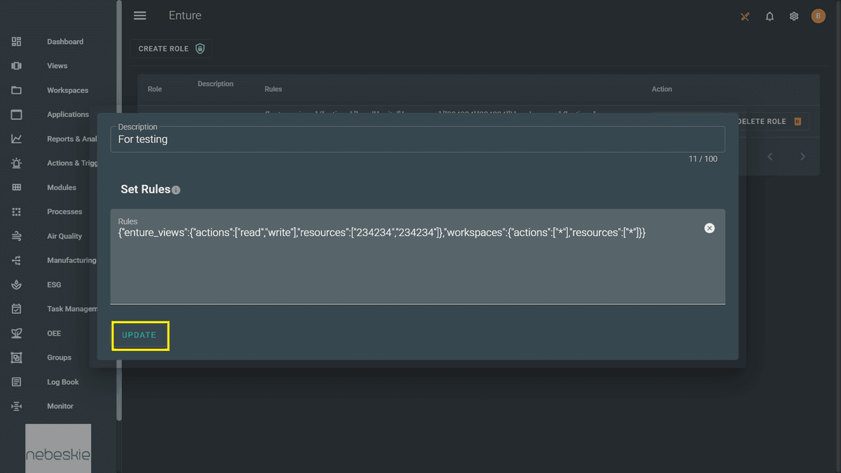 Creating UAM User